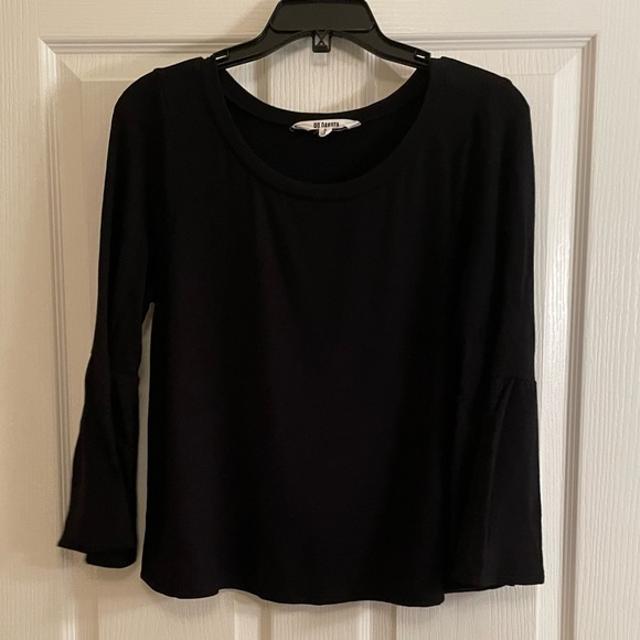 BB DAKOTA Bell Flare Pull Over Sweater in Black - Picture 13 of 13